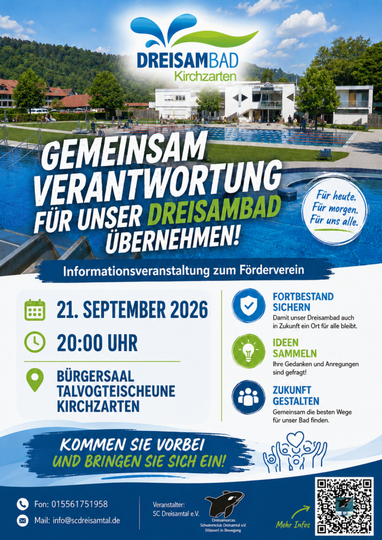Mehr über den Artikel erfahren Gemeinsam für unser Dreisambad